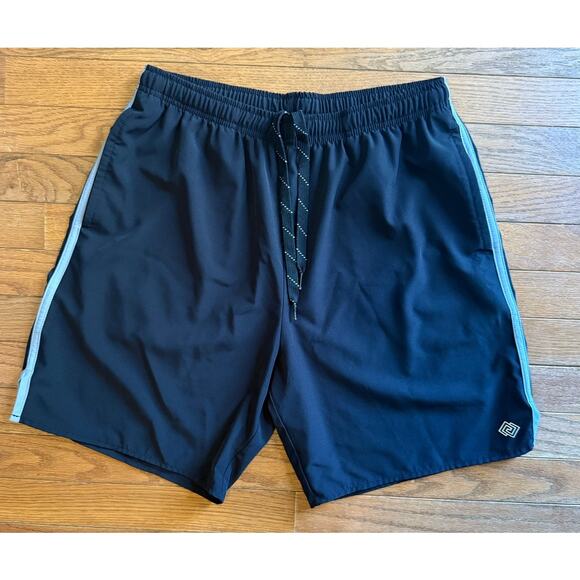 Zelos Mens Athletic Work out shorts Black Medium - Picture 2 of 7